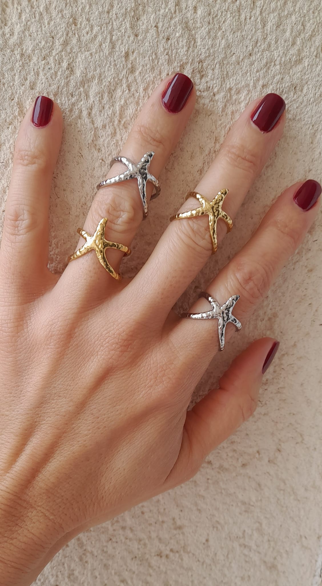 Anillo Estrella de Mar