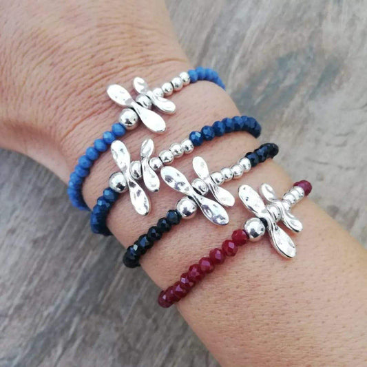 Pulsera libélula zamak